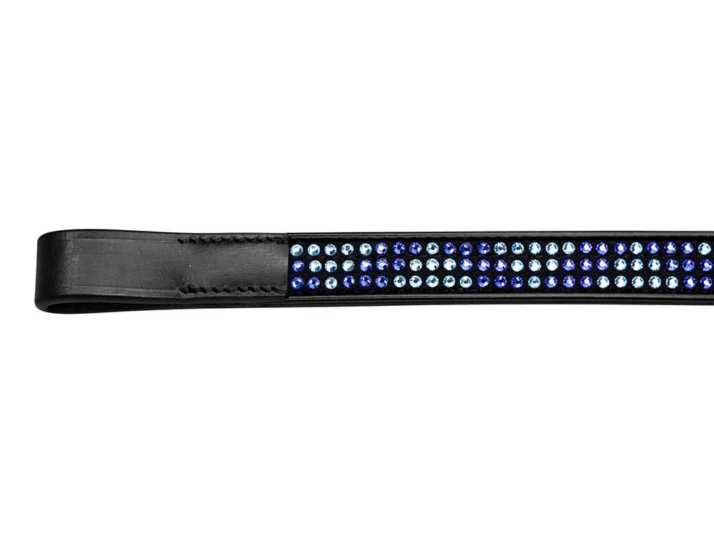 Blue Chevron Browband
