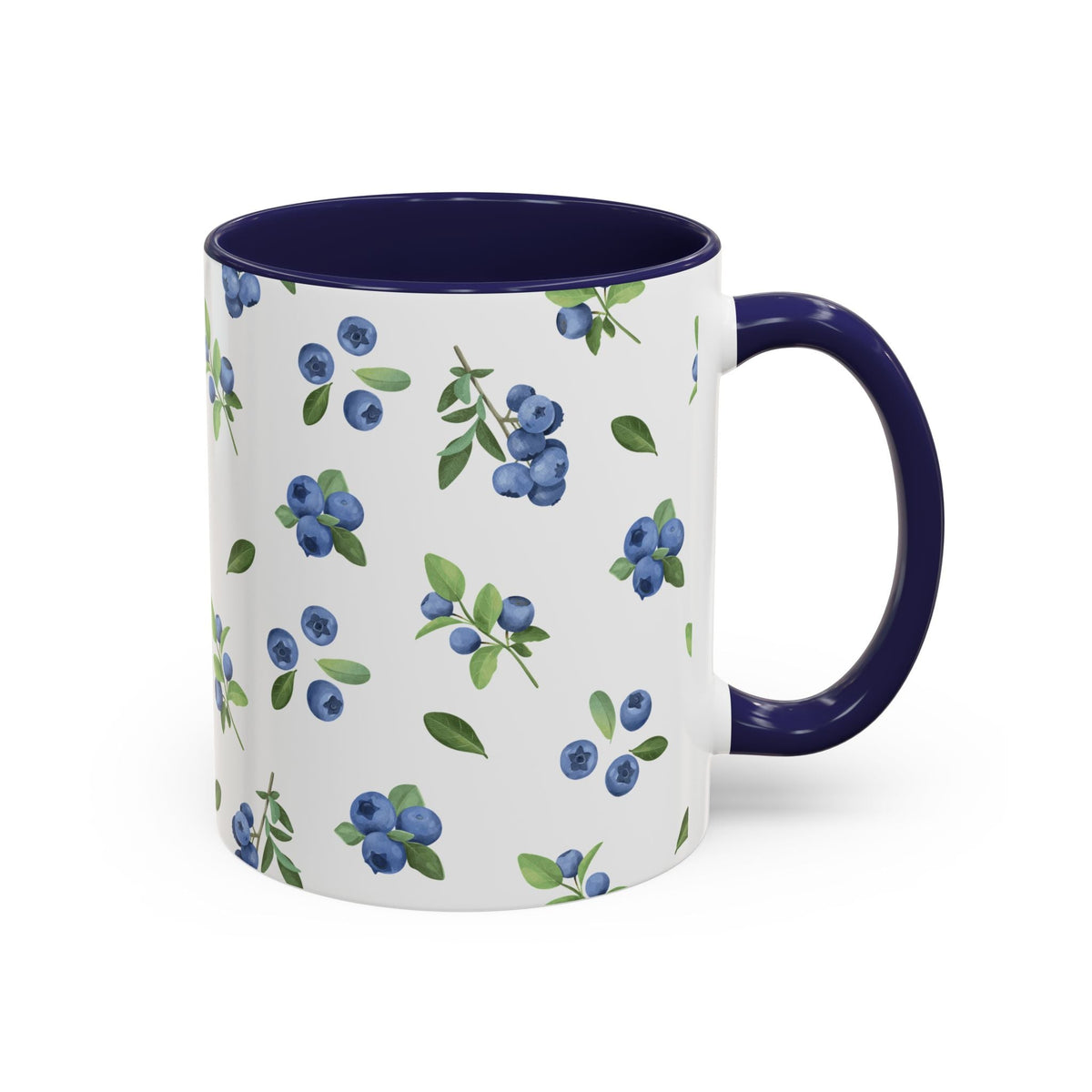 Blueberry Berry Cozy Cottage Style Coffee Mug