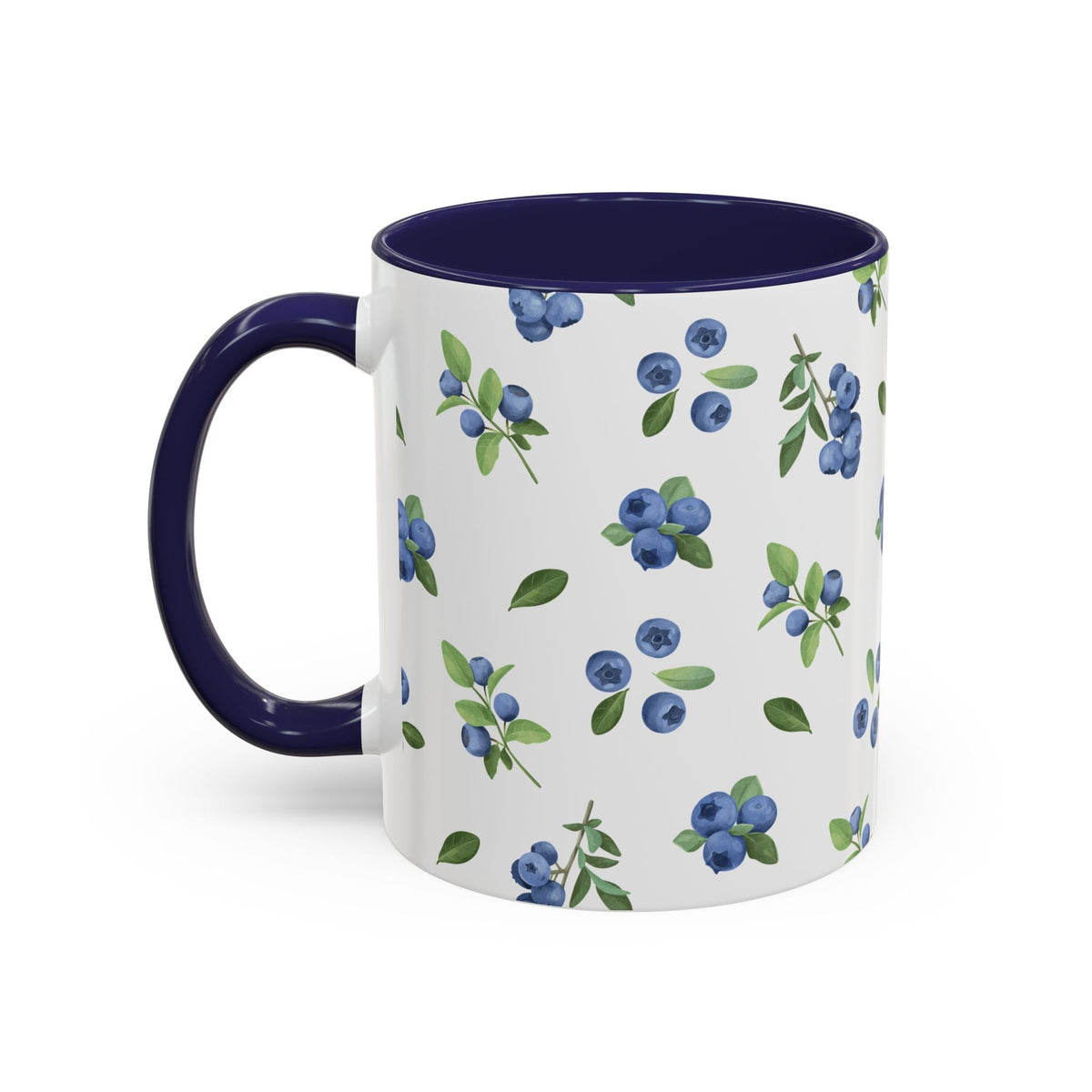 Blueberry Berry Cozy Cottage Style Coffee Mug
