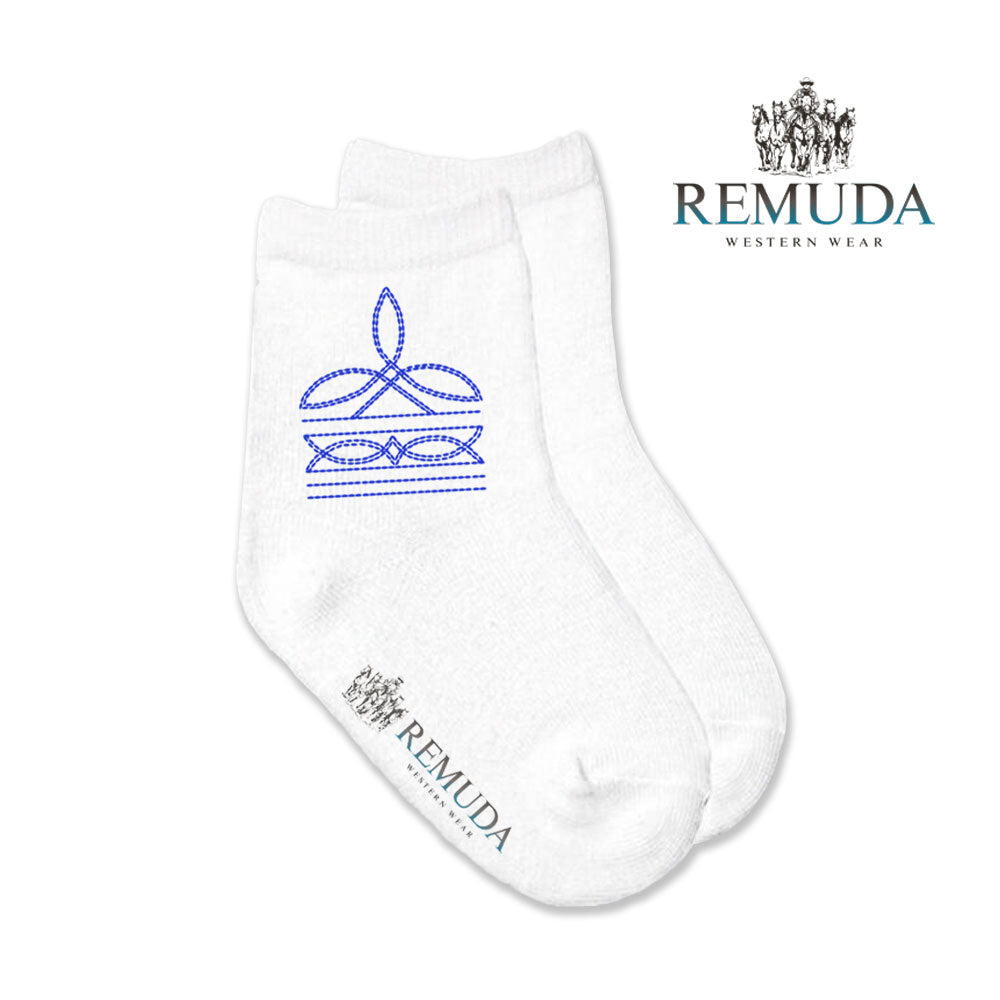 Boot Stitch Infant Baby Crew Socks