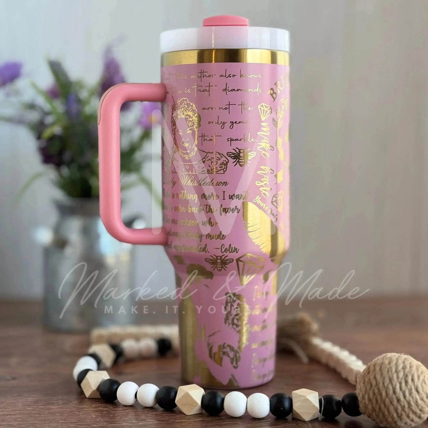 Bridgerton Penelope Season 3  Engraved Tumbler  | 40oz