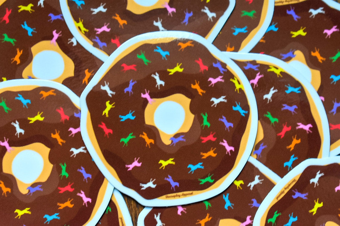 Buck N Go Nuts Sticker Pack