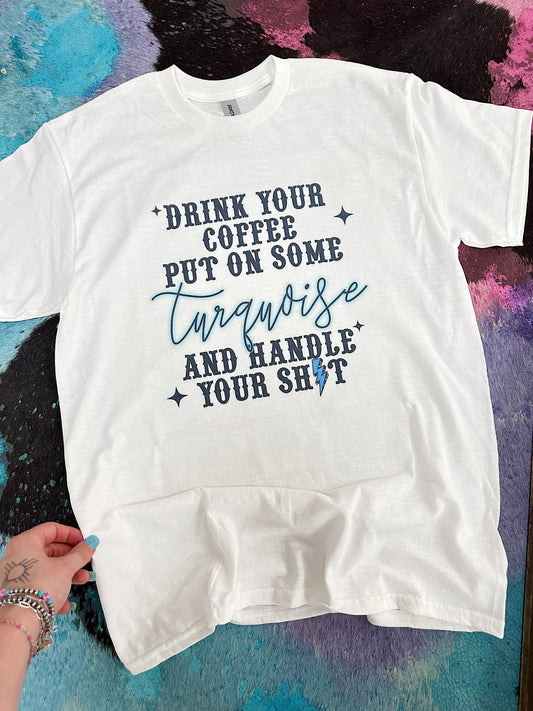 Handle Your Sh!t TEE or CREWNECK