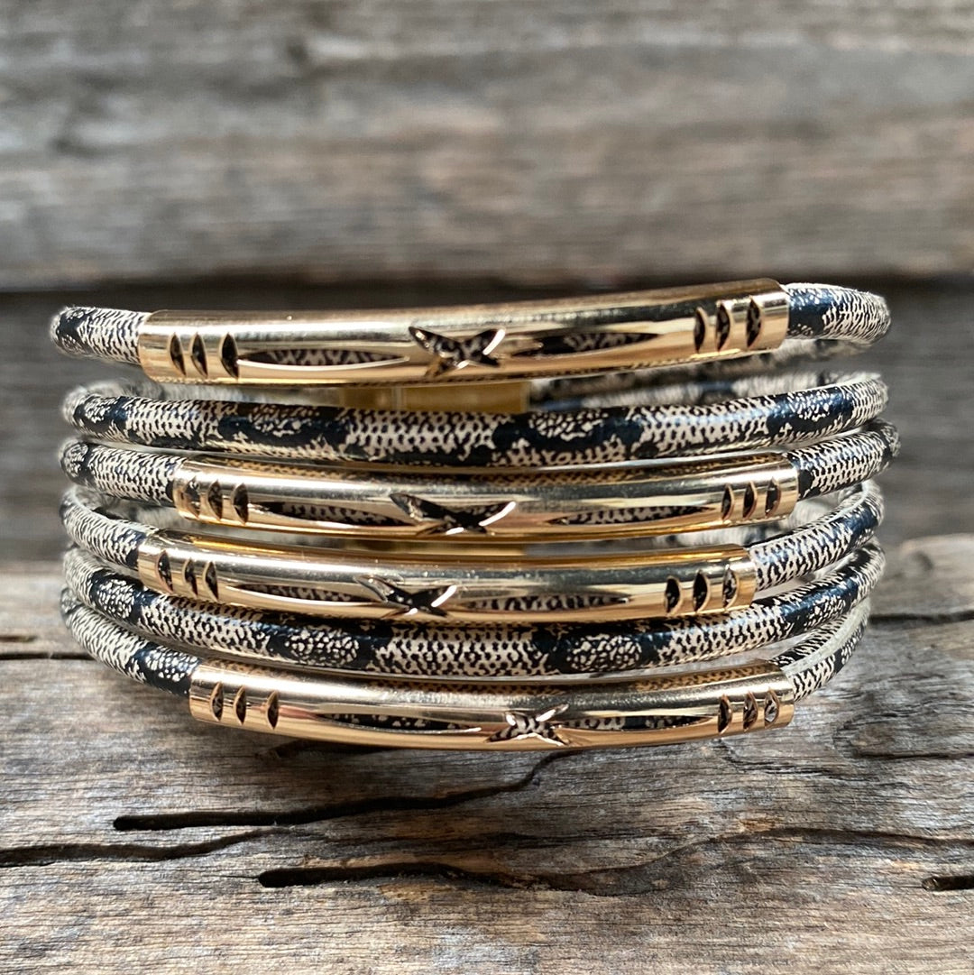 Snake Skin Fashion Bracelet XI127