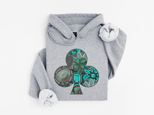 Turquoise Club Hoodie