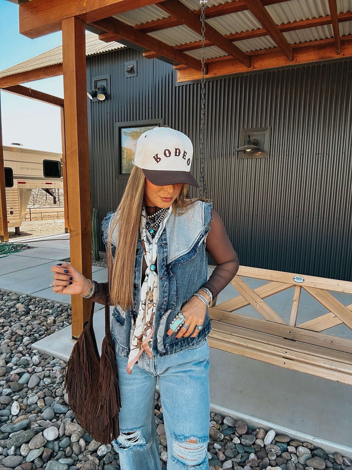The Tasha Polizzi Denim Vest