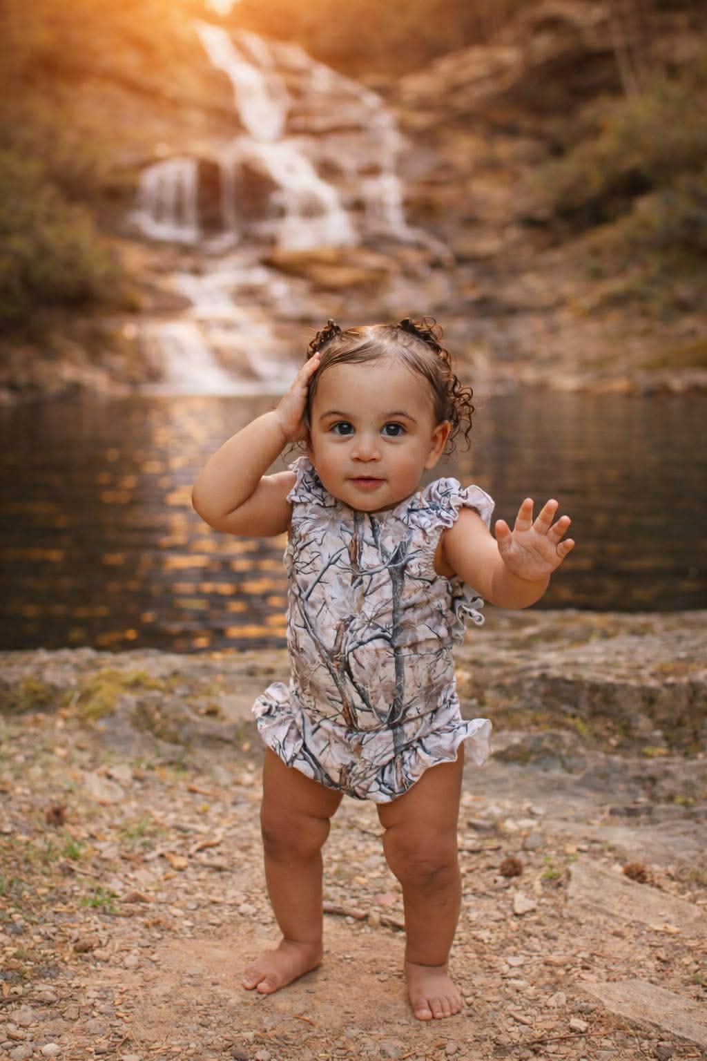 White Timber Swim Suit  (FINAL SALE)