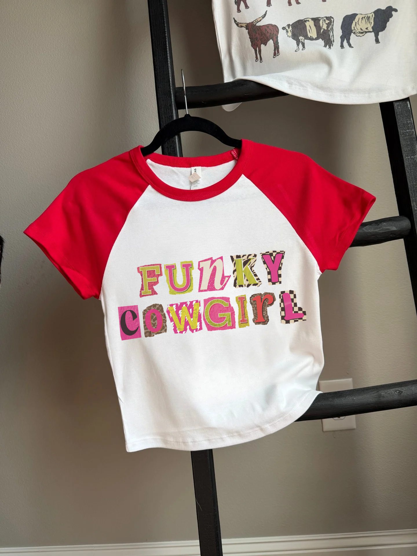 Funky Cowgirl Baby Tee