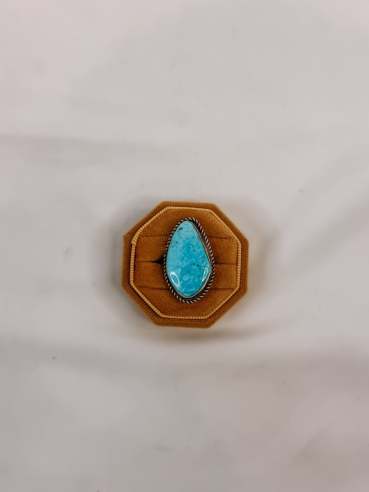 Boulder Adjustable Turquoise Ring