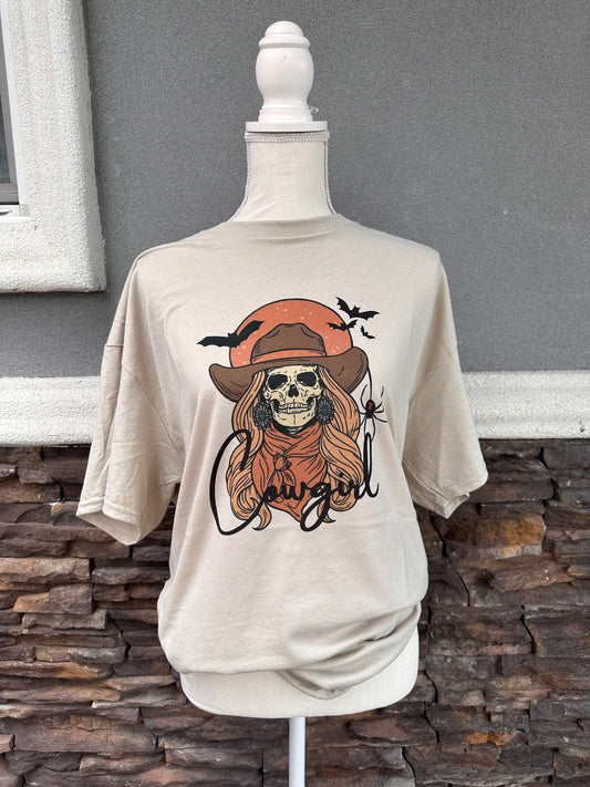 Cowgirl skeleton Top