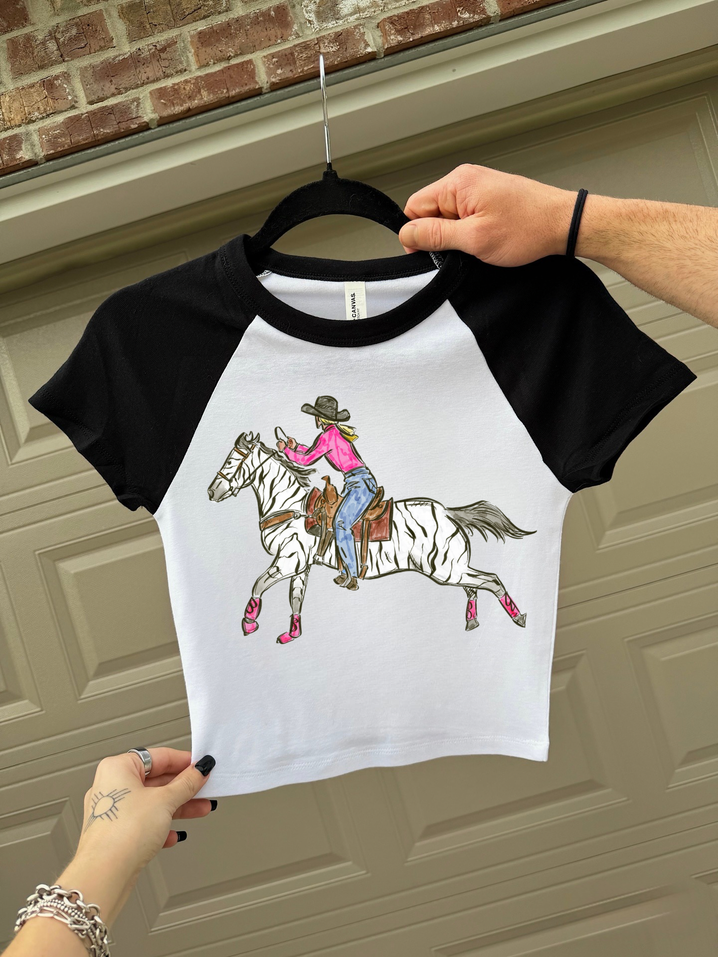 Cowgirl Chaos Baby Tee