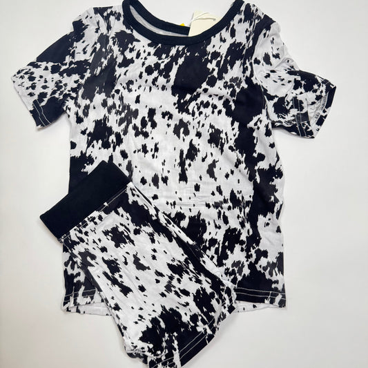 Cowhide Bamboo Shorts Set