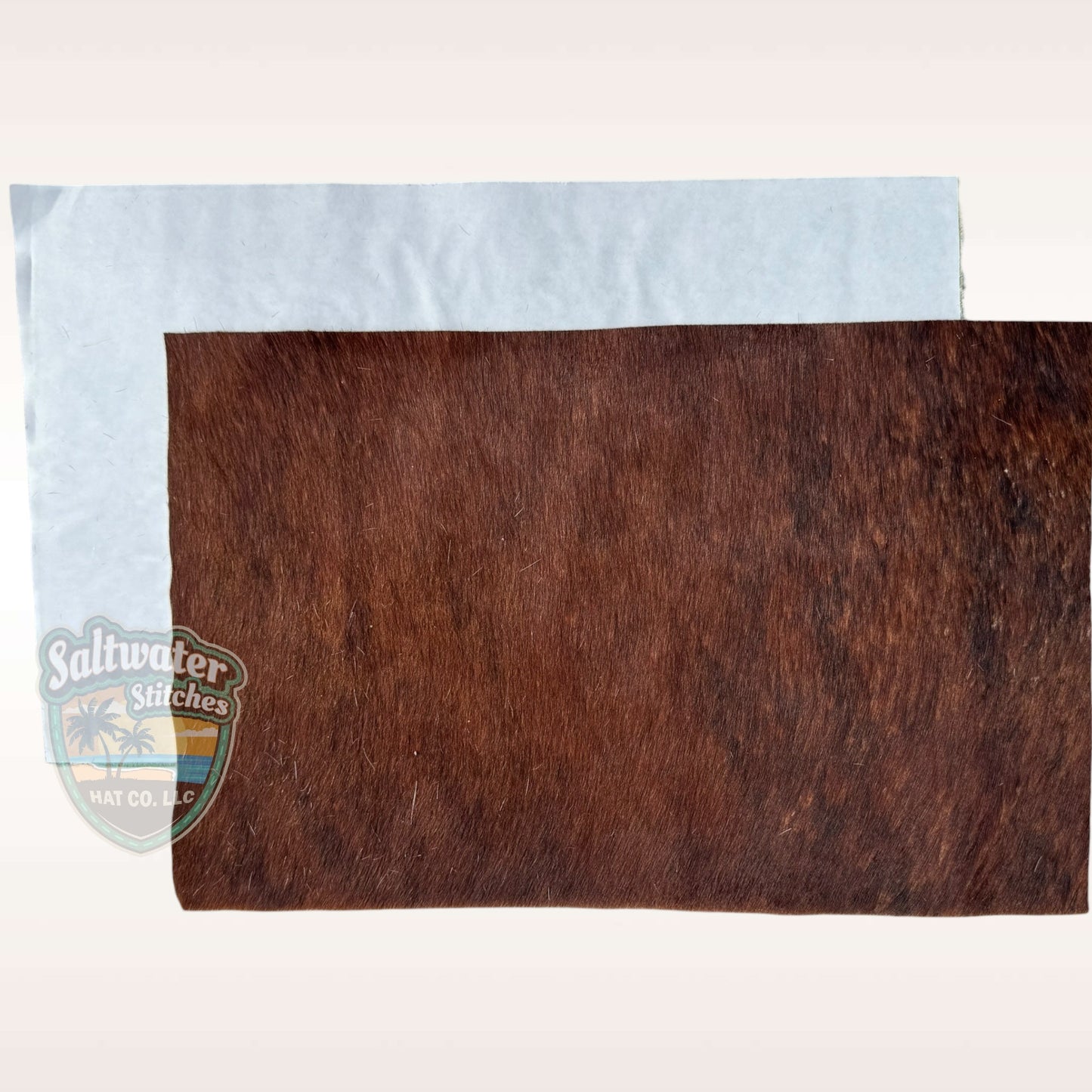 Brown Cowhide Panel