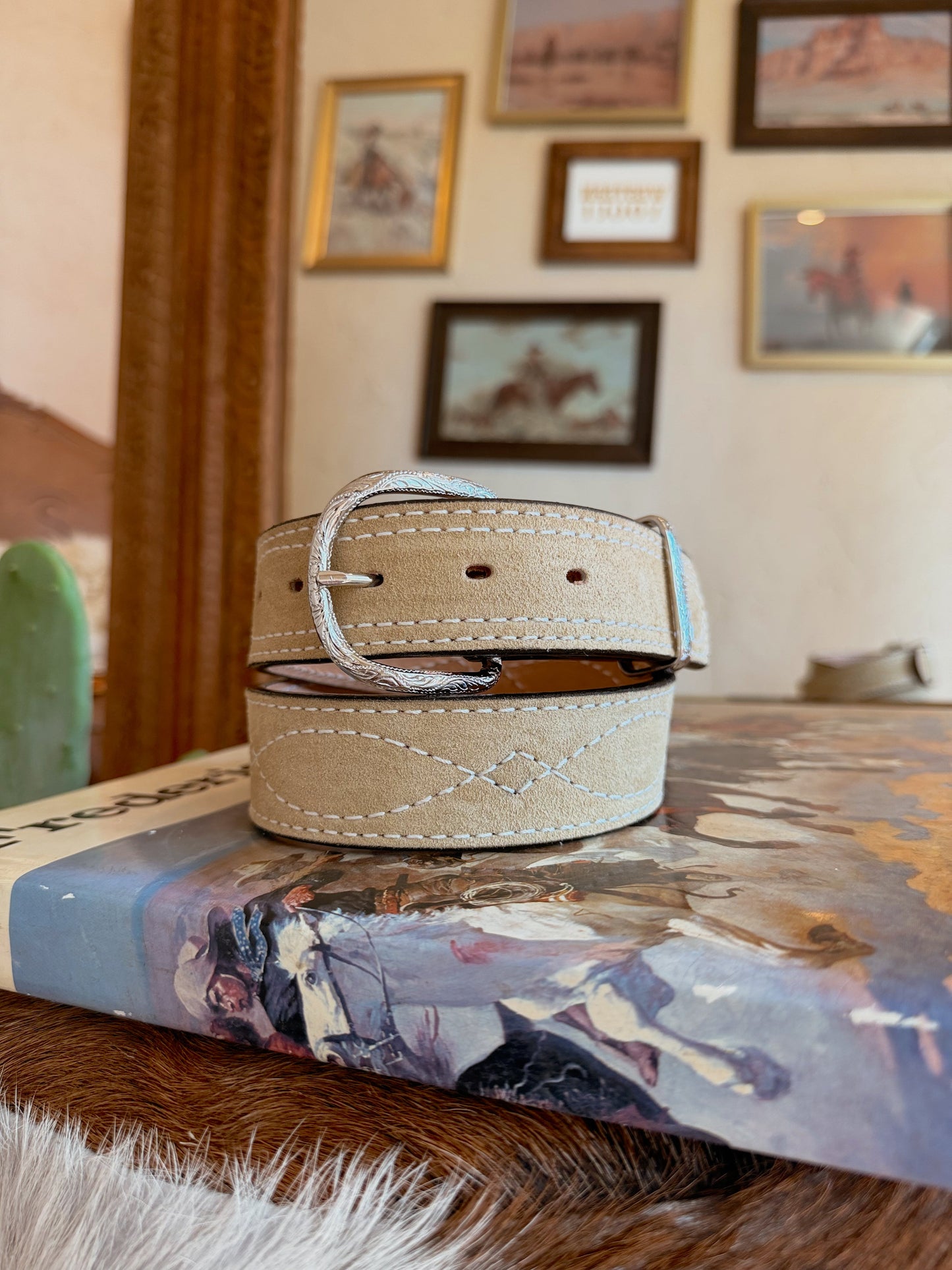 The Gunslinger Belt in Sand