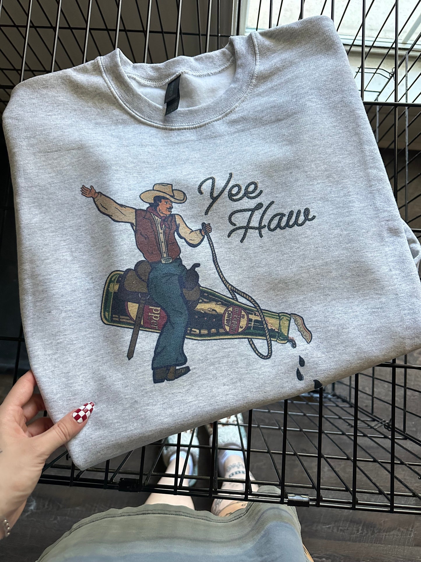 DP Cowboy TEE or CREWNECK