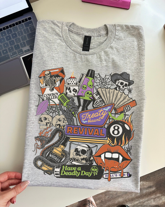 Treatyween Tee or Crewneck