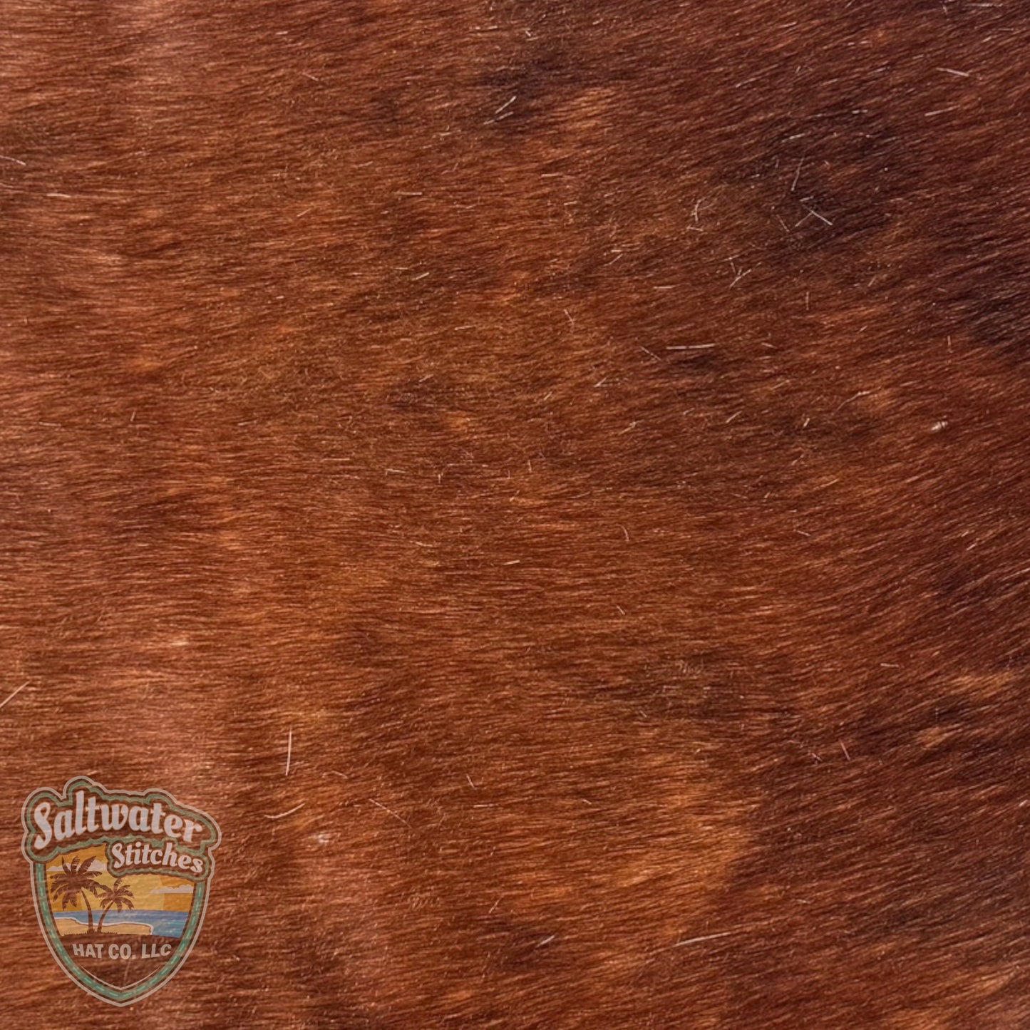 Brown Cowhide Panel
