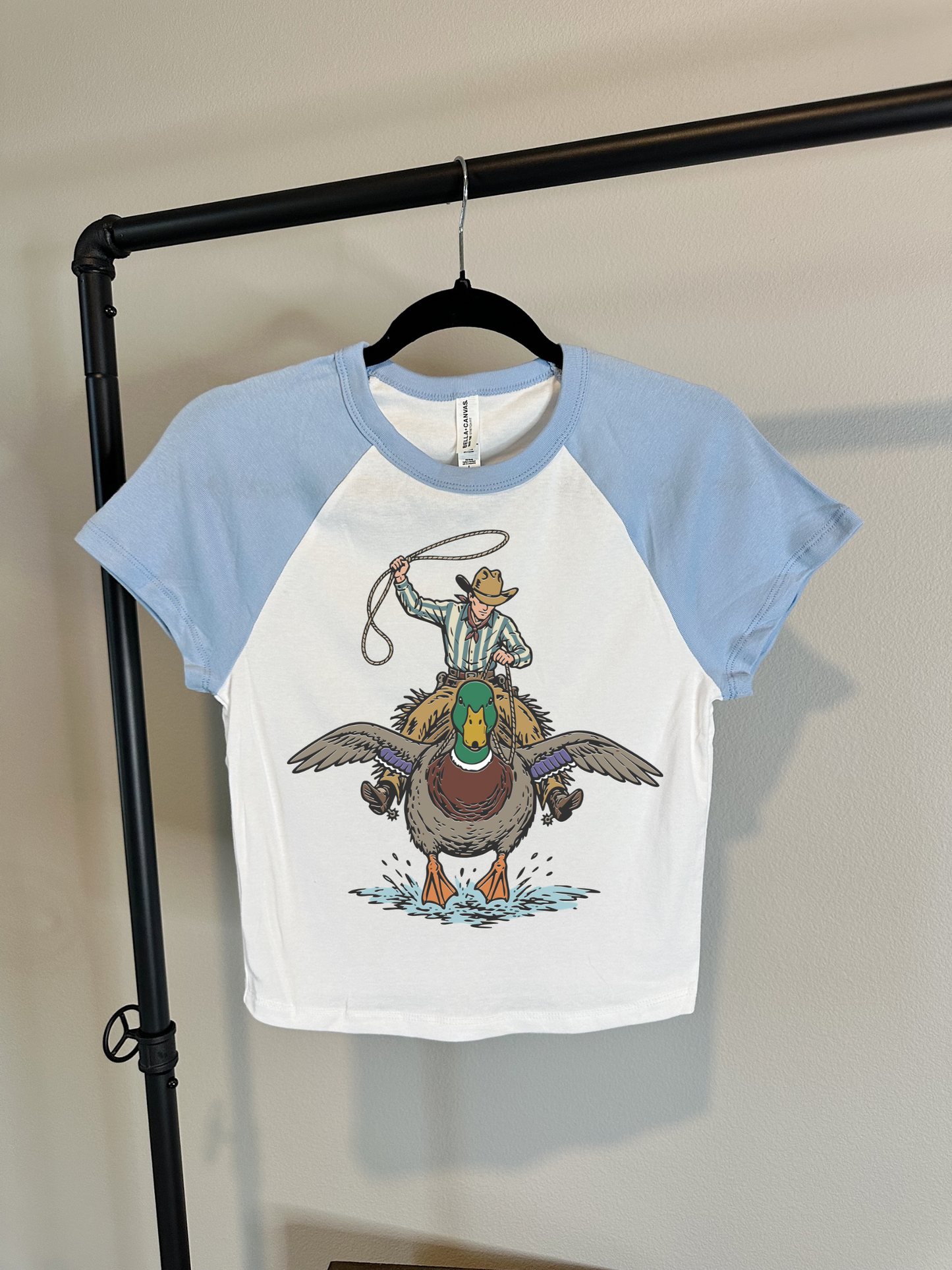 Cowboy Mallard Baby Tee