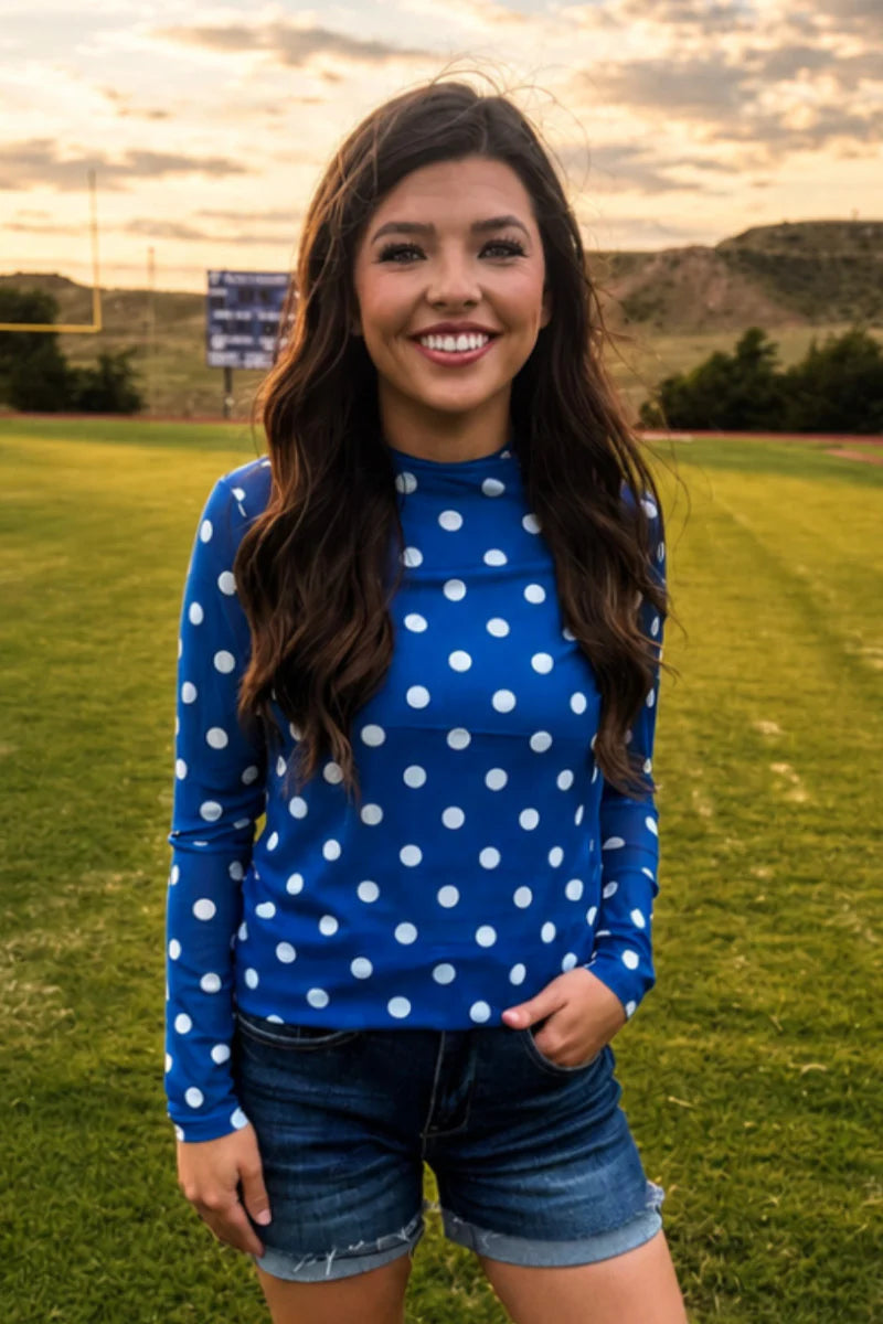 KICKOFF SEASON MESH TOP- Orange