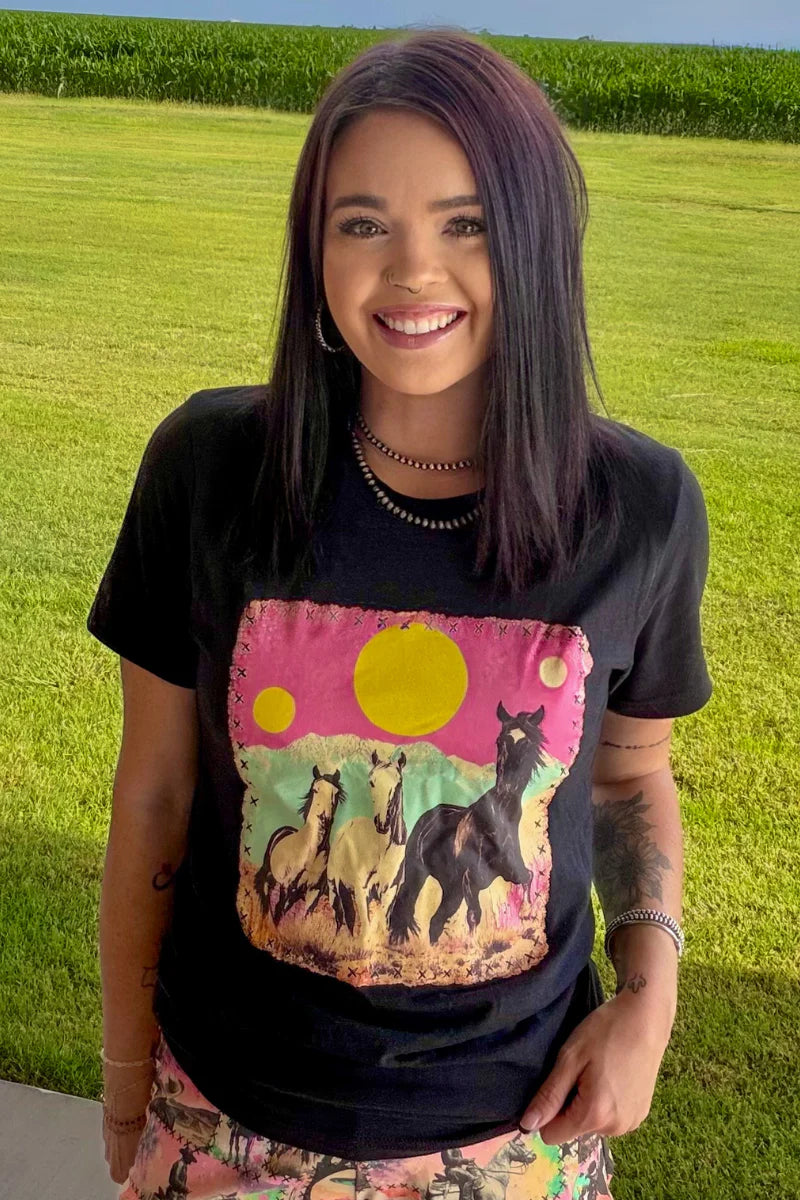 Cosmic Cowgirl tee