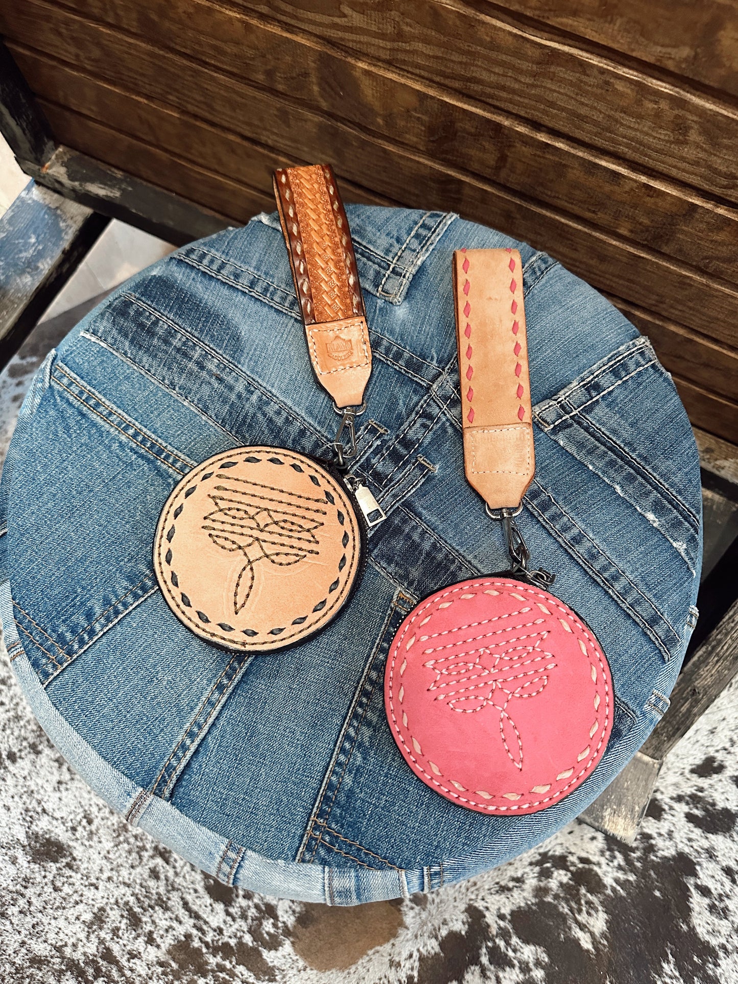 The Boot Stitch Coin Bag