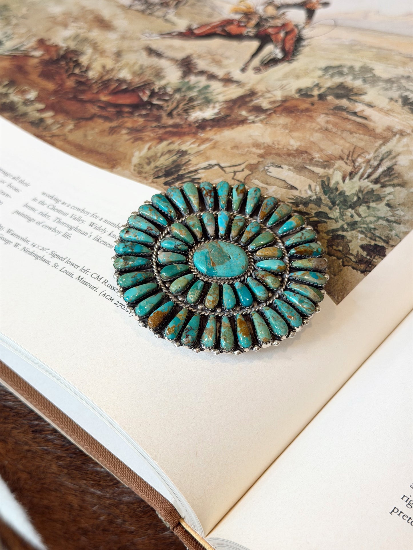 The Oval Turquoise Buckle