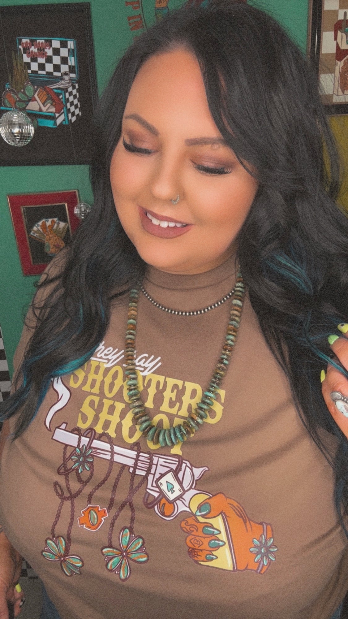They Say Shooters Shoot Tee