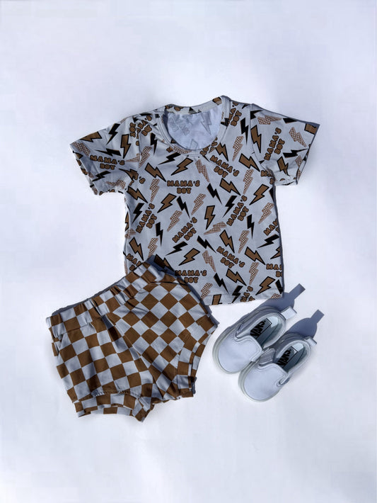 Mama's Boy Short Set (FINAL SALE)