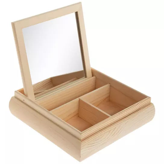 Punchy Red Mare Cowhide n leather 7.5”wooden jewelry box *Rainbow cowhide