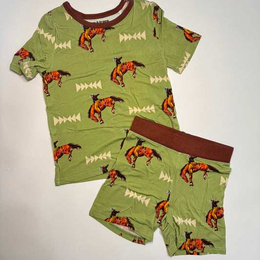 Bronc Bamboo Shorts Set