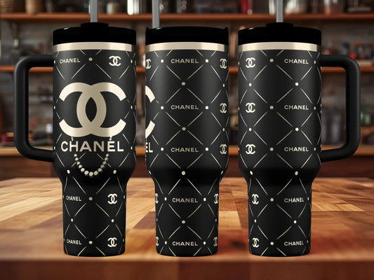 CHANEL Engraved Tumbler  | 20oz