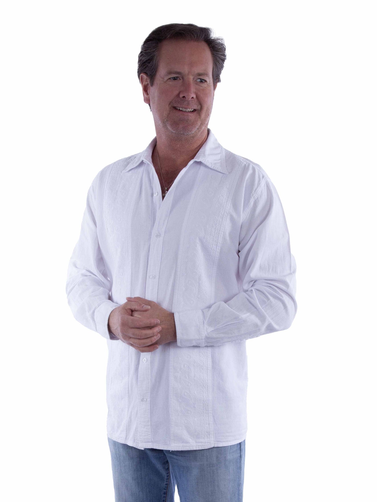 Men's Emb. Front Shirt - CM9