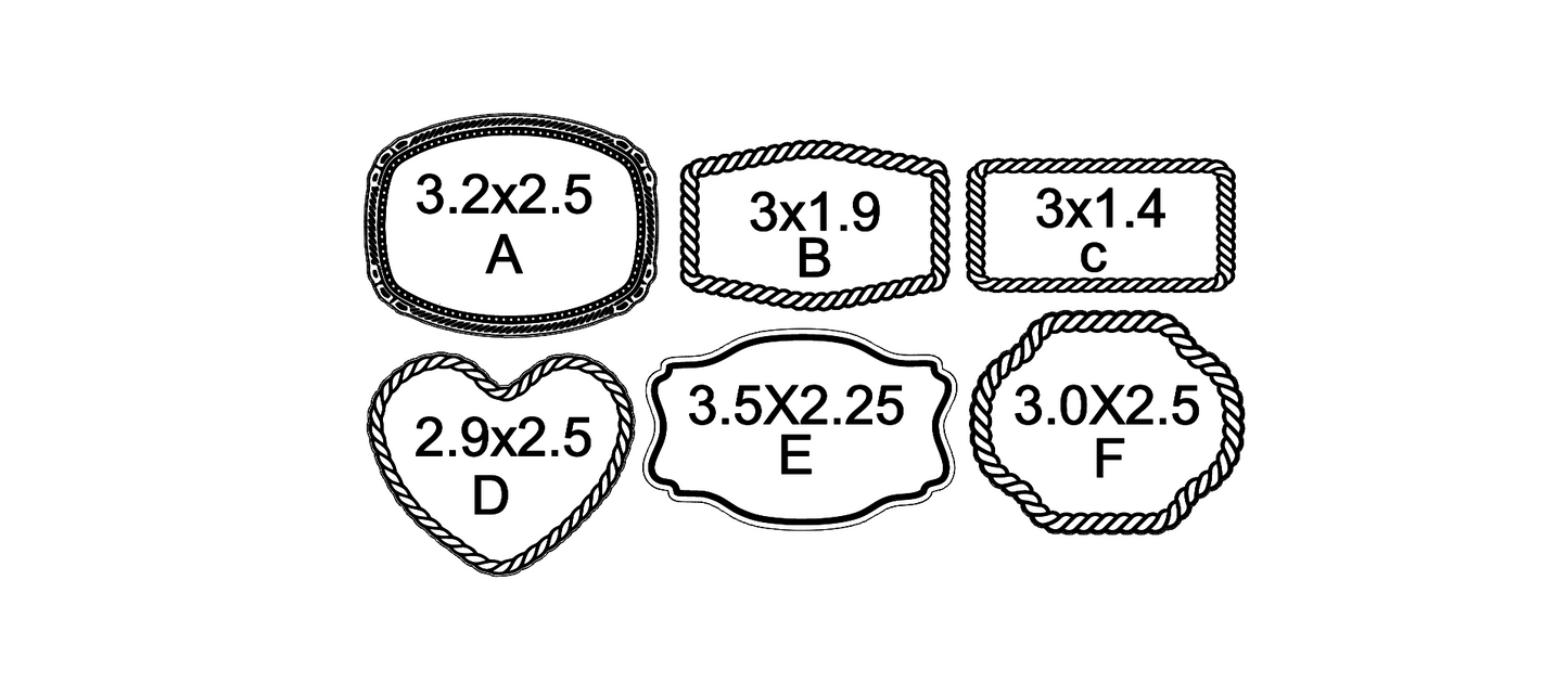 COLLECTIVE-Custom cowhide patches