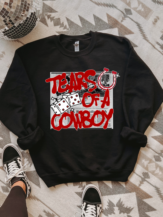 Tears Of A Cowboy Crewneck