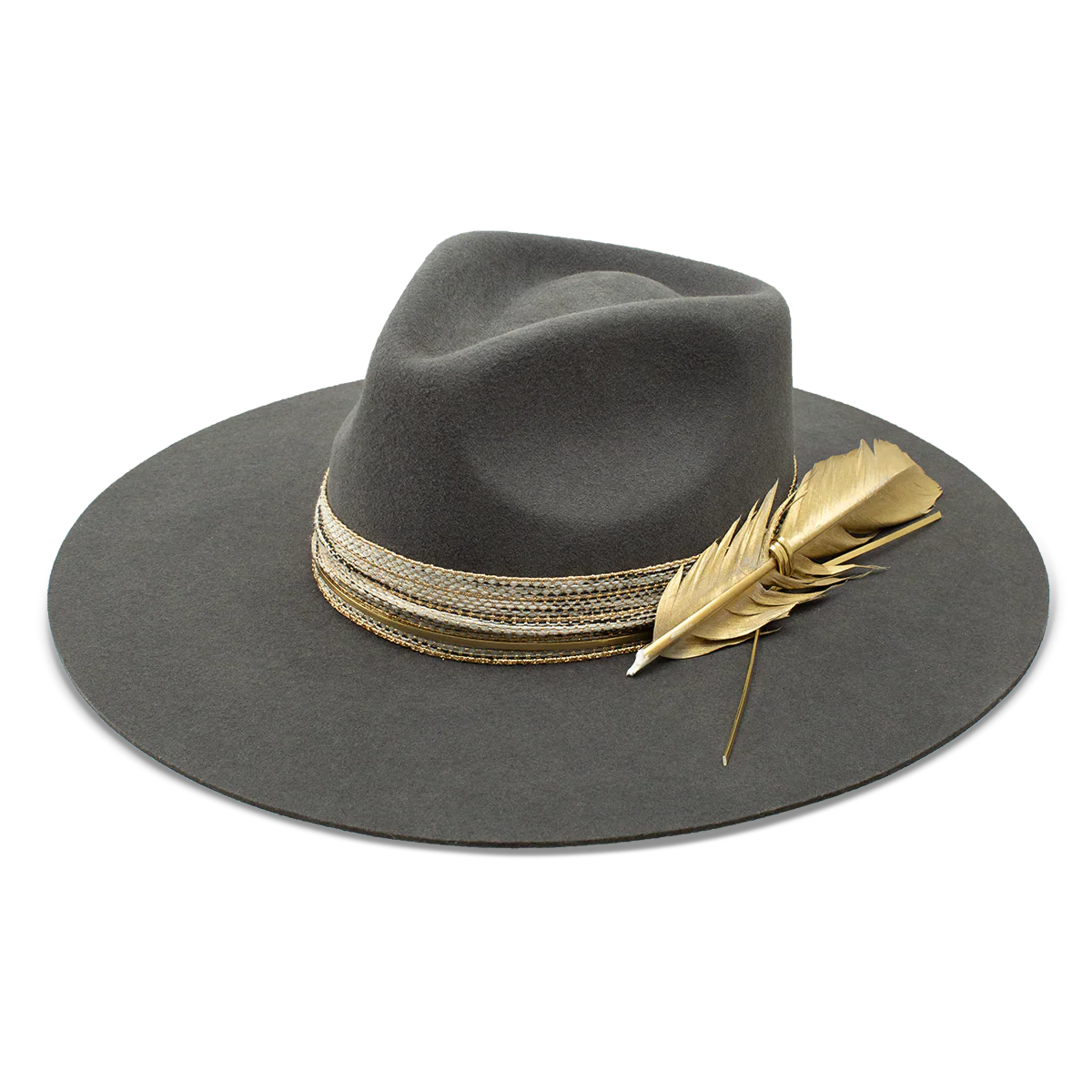 Charlie 1 Horse Smoke Ain't Clear - Wool Felt Cowgirl Hat