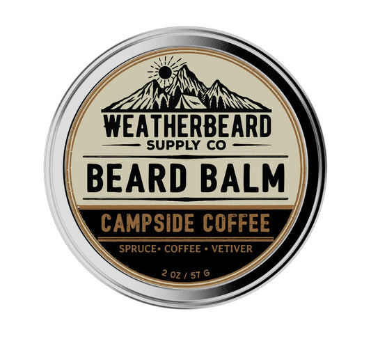 Campside Coffee Beard Balm - Spruce, Coffee, Vetiver