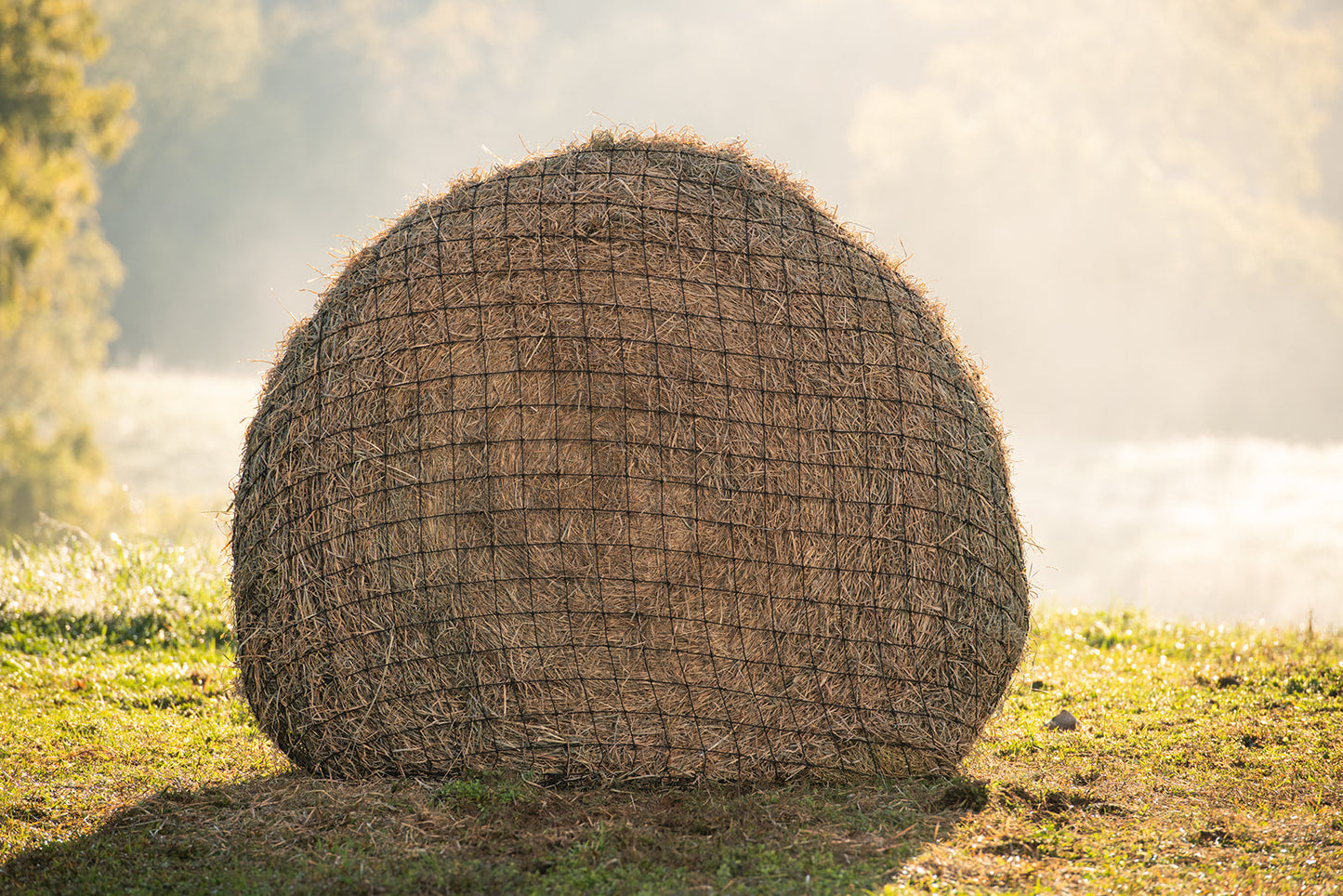 Livestock Round Bale Hay Net - 3" Holes