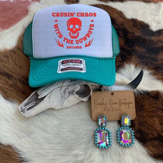 Causin’ Chaos Western Trucker Hat