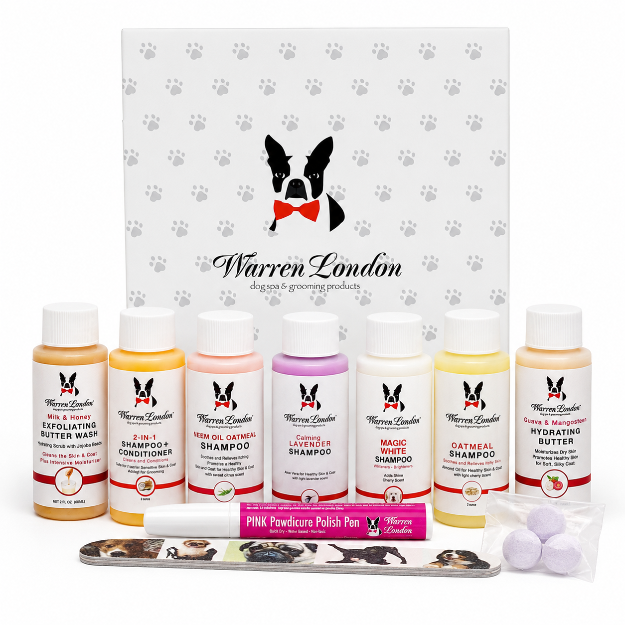 Warren London Groomer Sample Pack