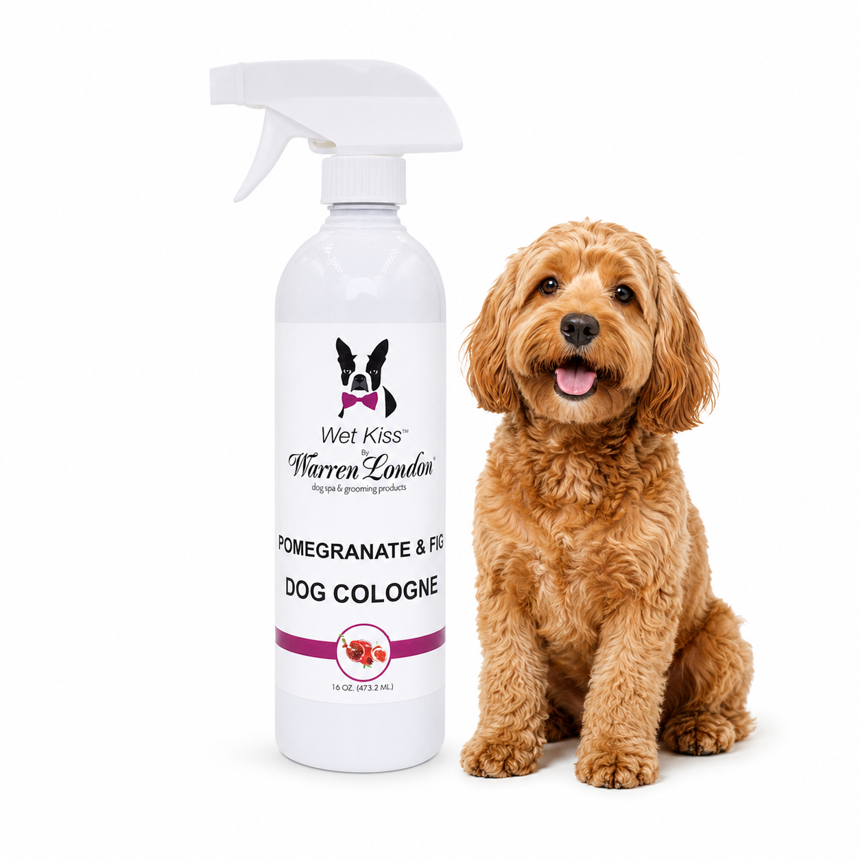 Wet Kiss Dog Cologne By Warren London - 2 Oz or 16 Oz