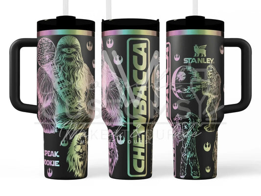 Chewbacca - Wookie - Star Wars  Engraved Tumbler  | 30oz