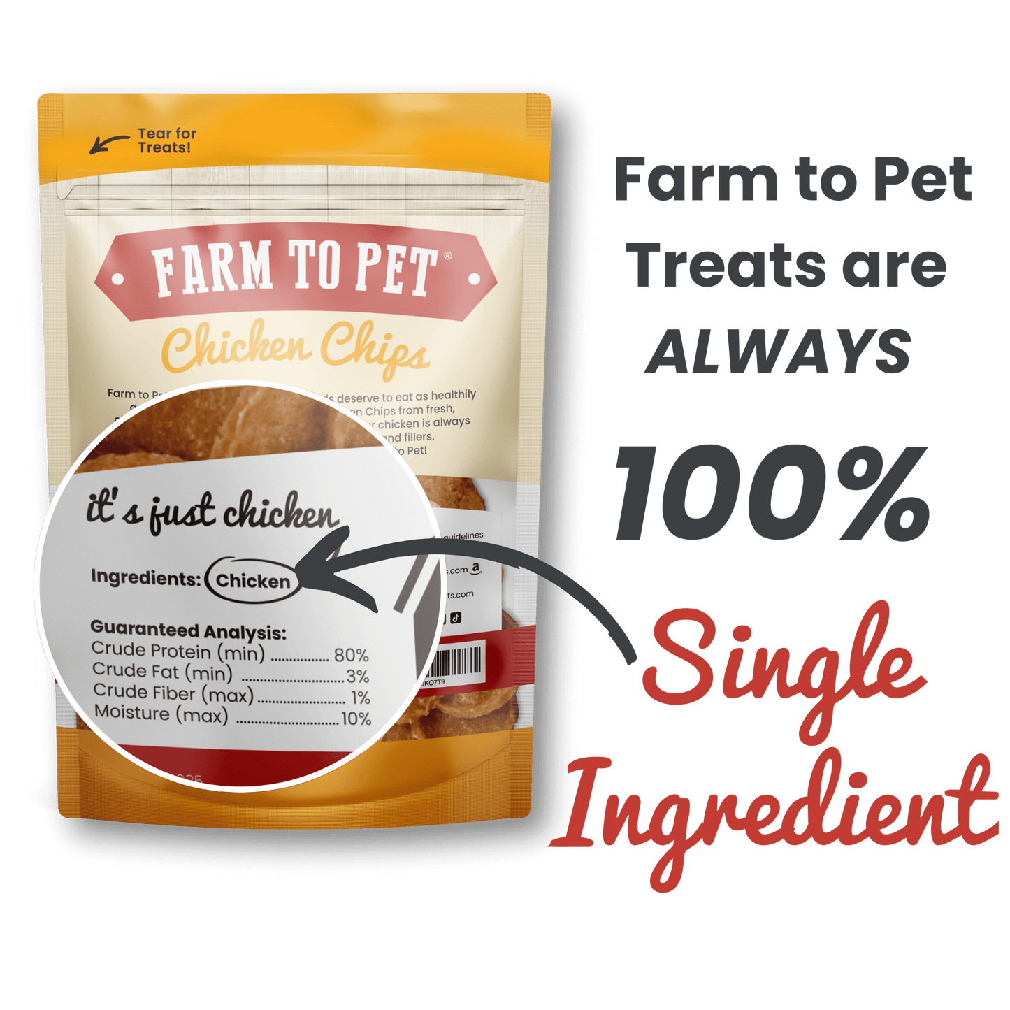 Puppy Packs 'n Snacks Dog Treat Starter Pack | Single-Ingredient Training Treats