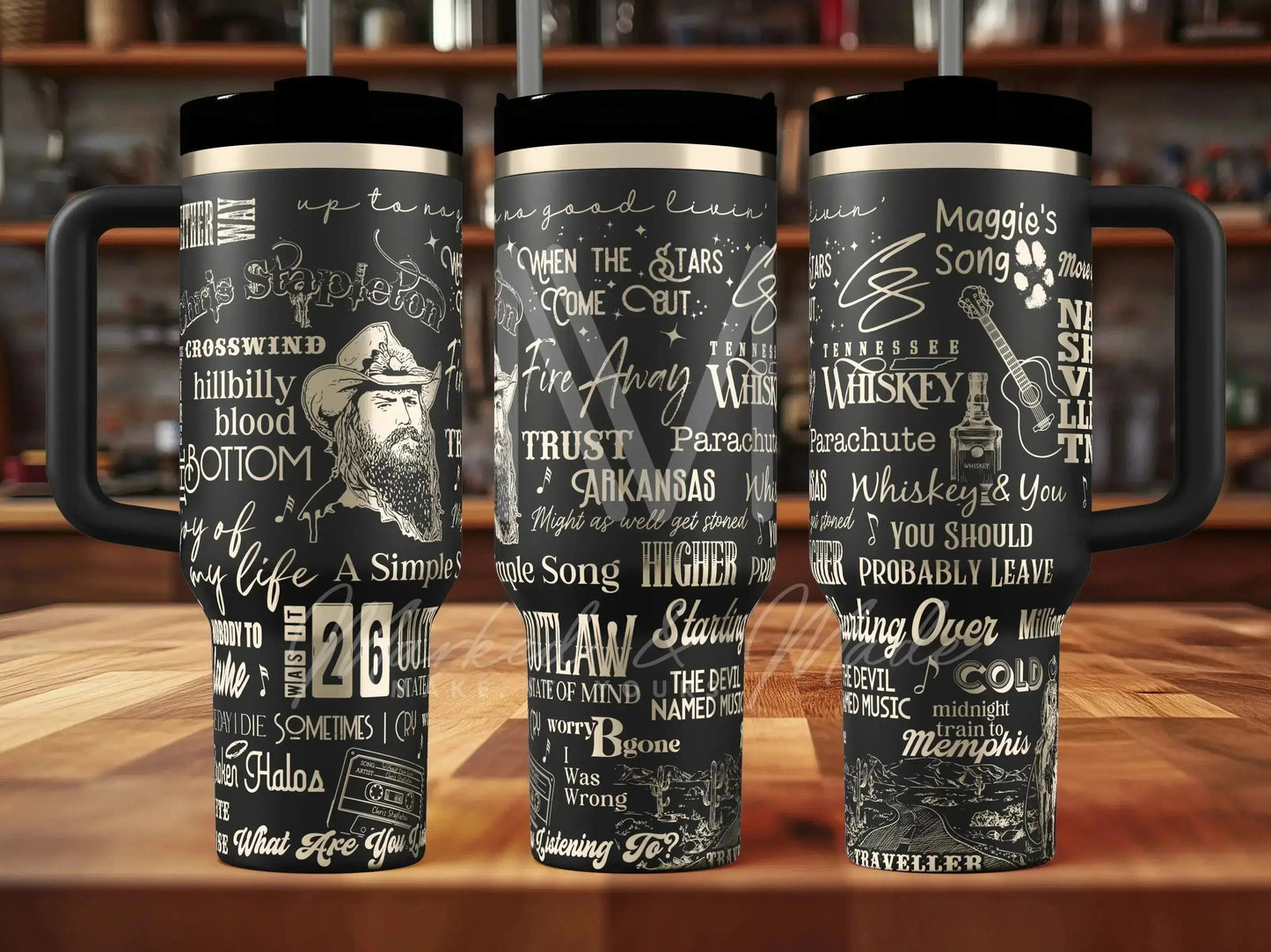 Chris Stapleton Engraved Tumbler  | 30oz