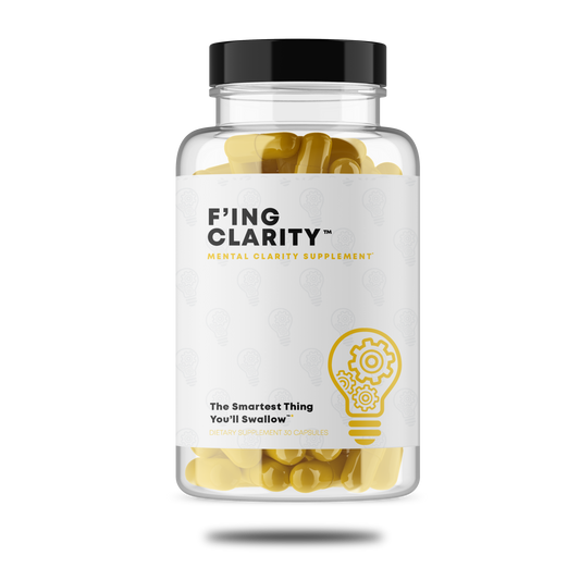 F'ing Clarity - Best Supplements for Brain Fog Relief | Improve Memory & Focus