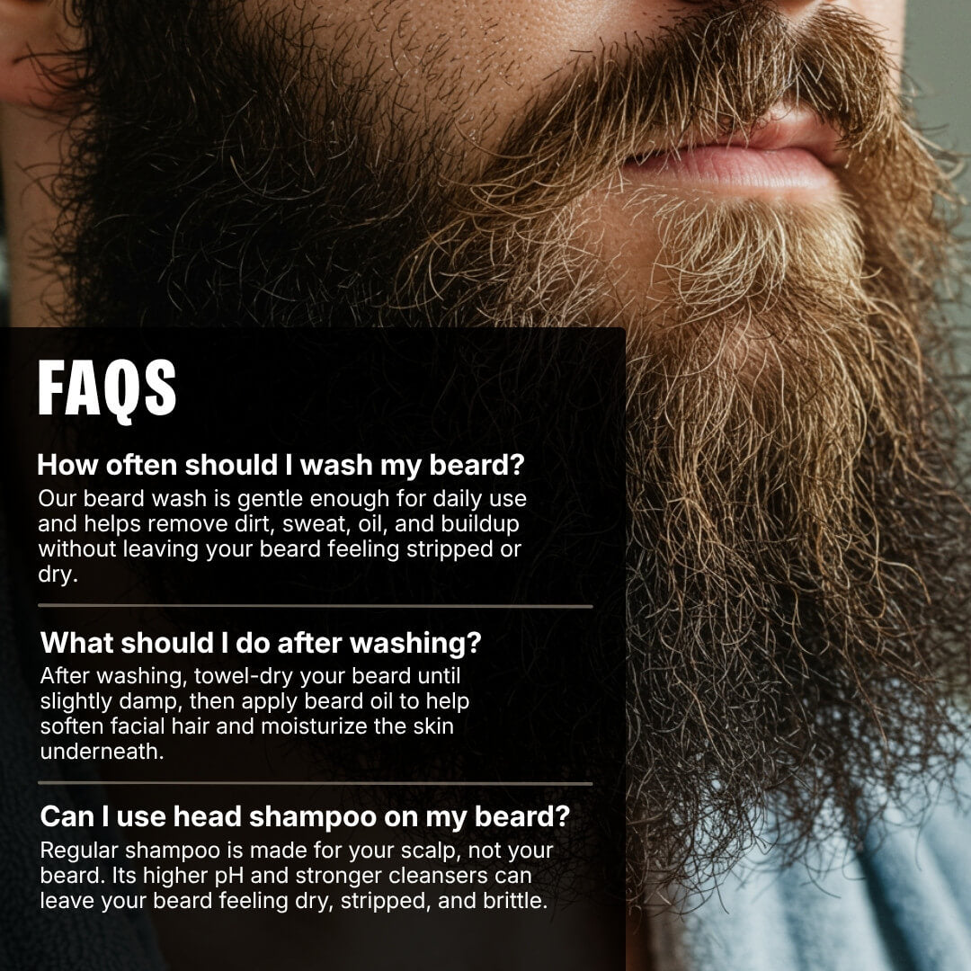 Evergreen Woods Beard Wash - Pine, Cypress, Sage