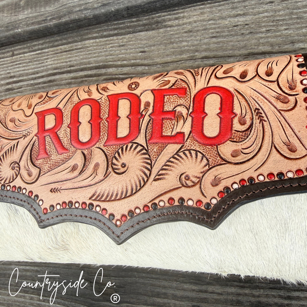 Rodeo Darling Cowhide Wallet Wristlet