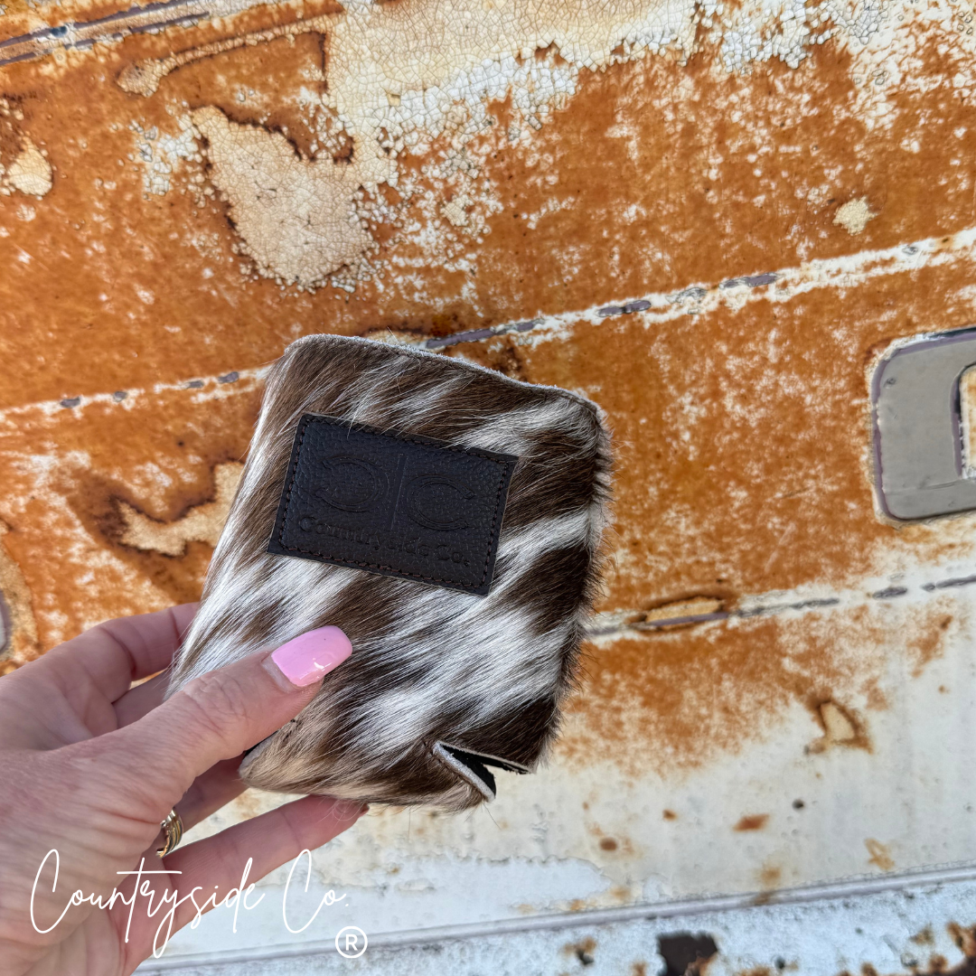 Cowhide Koozie