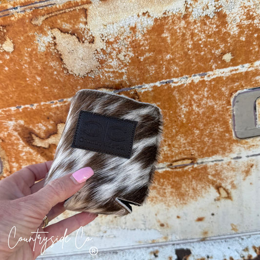 Cowhide Koozie