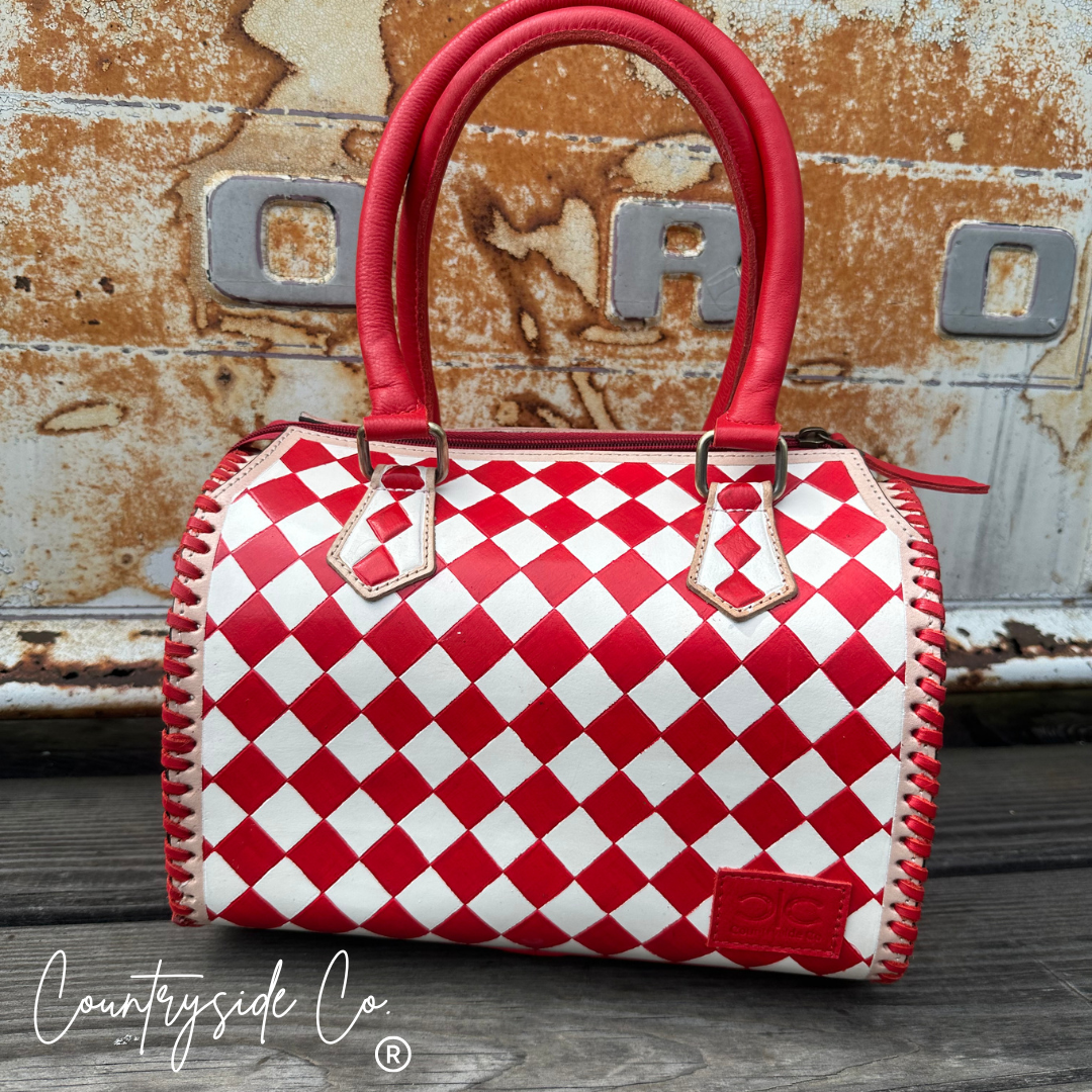 Aces High Checkered Speedy Bag
