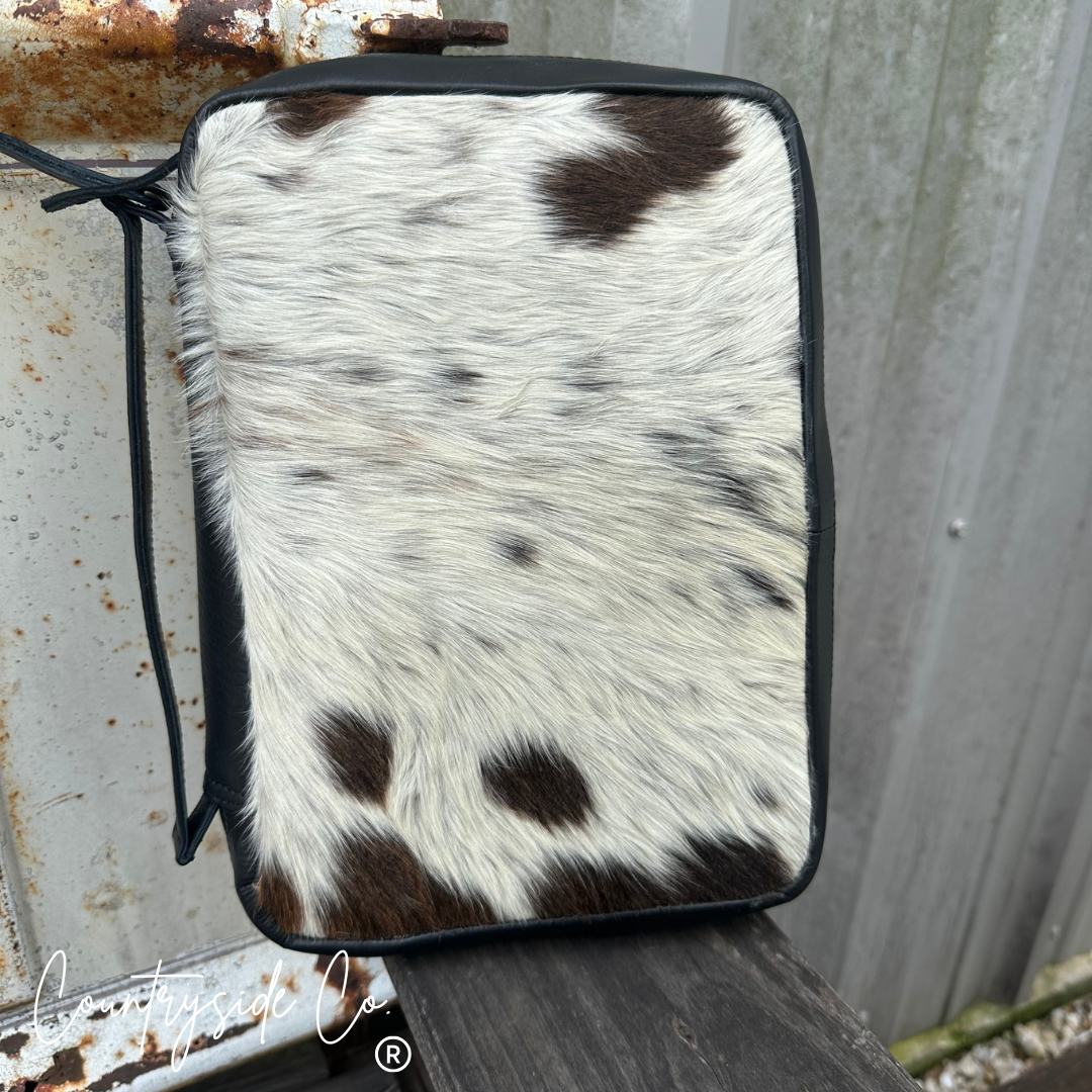 Cowhide Book Bible Cover